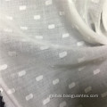 Plain Dyed 100% Cotton Dobby Jacquard Fabric